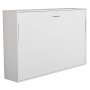 Sngskp 90200 cm horisonellt - Vit - Compact living