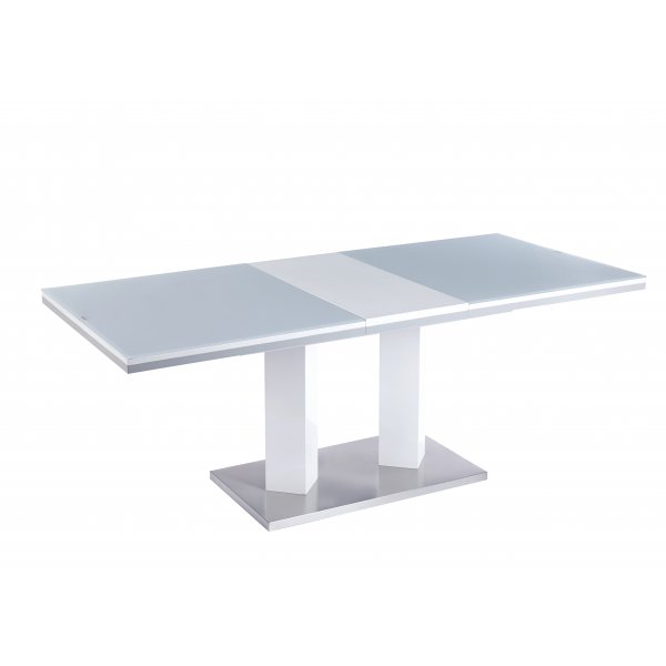 Colombia matbord frlngningbart 160-200 cm - Vit