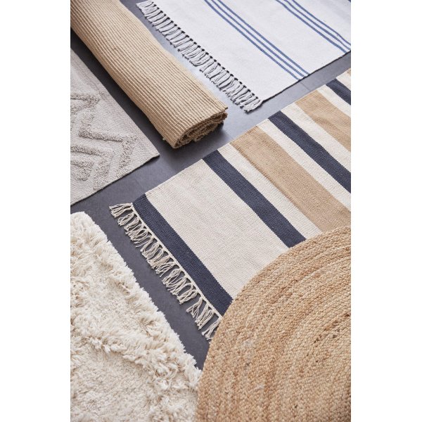 Tapis Ravi - Blanc cass