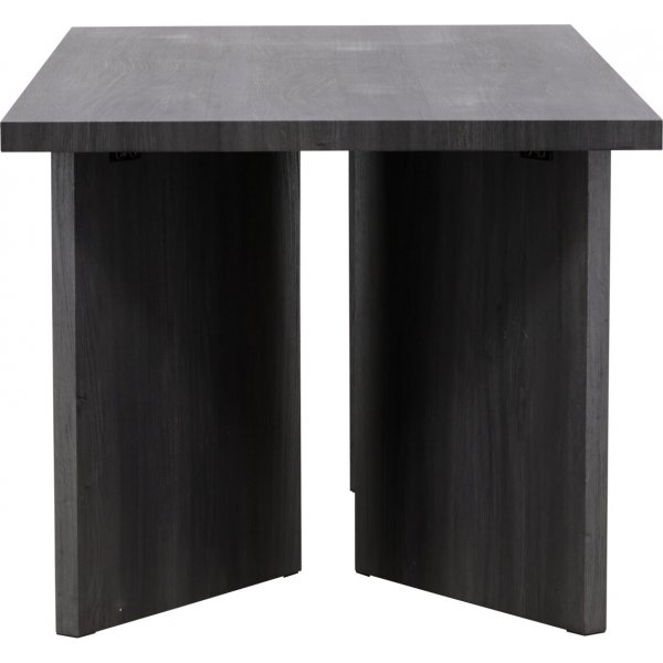 Bassholmen matbord 180 x 90 cm - Svart