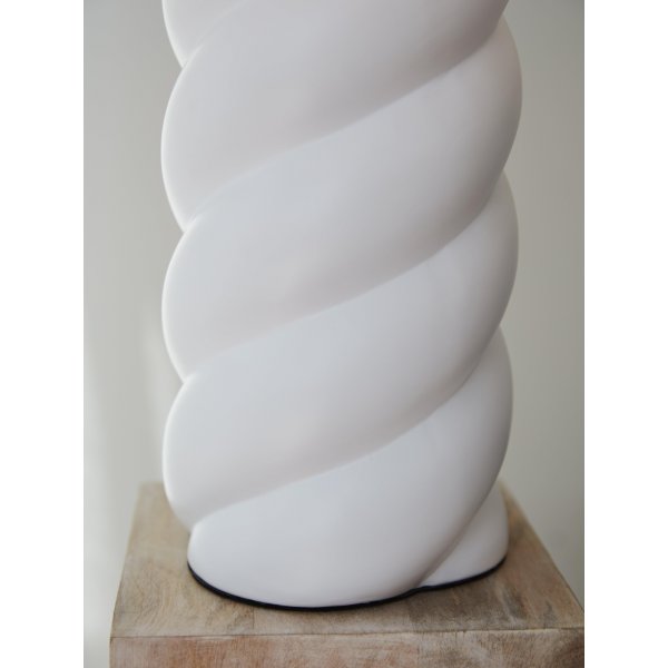Pied de lampe Spin - Blanc - 41 cm Pied de lampe Spin - Blanc - 41 cm