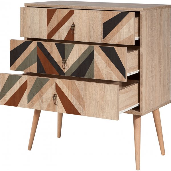 City Triangle ladekast - Beige City Triangle ladekast - Beige