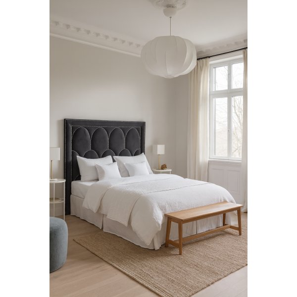 Bianca snggavel 105 cm - Antracit (Sammet)