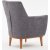 Fauteuil Gonca - Gris