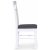 Sofiero vit matstol med kryss i ryggen + Möbelvårdskit för textilier