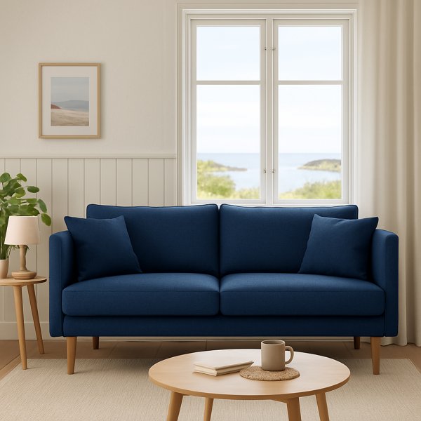 Soffa stermalm 223 cm - Bl