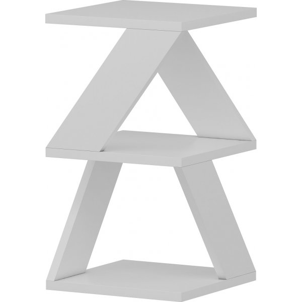 Albeni sidobord 30 x 30 cm - Vit Albeni sidobord 30 x 30 cm - Vit
