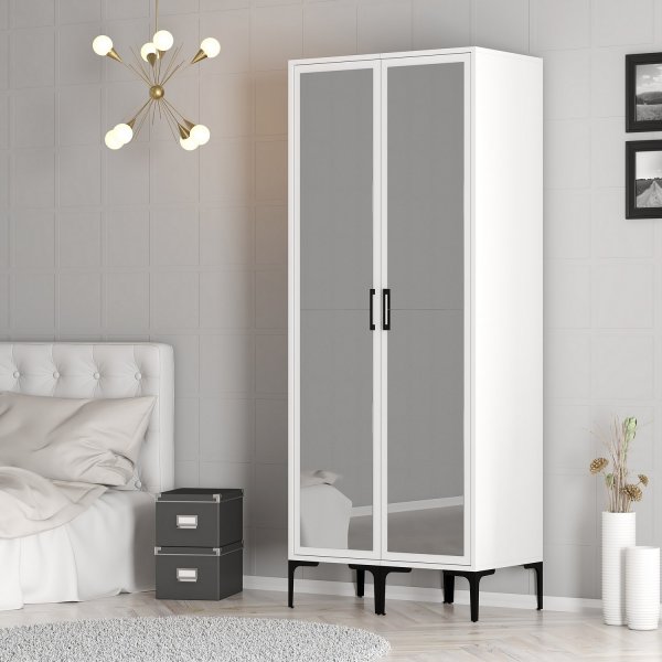 Armoire Kumsal 4 Blanc Armoire Kumsal 4 Blanc