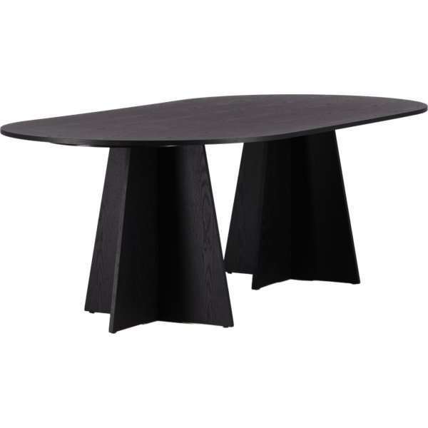 Table à manger Bootcut 230 x 115 cm - Noir Table à manger Bootcut 230 x 115 cm - Noir