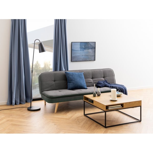 Table basse Willford 80 x 80 cm - Chêne/noir Table basse Willford 80 x 80 cm - Chêne/noir