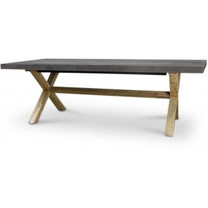 Otho matbord i tr med betongskiva 180 x 90 cm