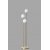 Lampadaire Judy - Or/blanc