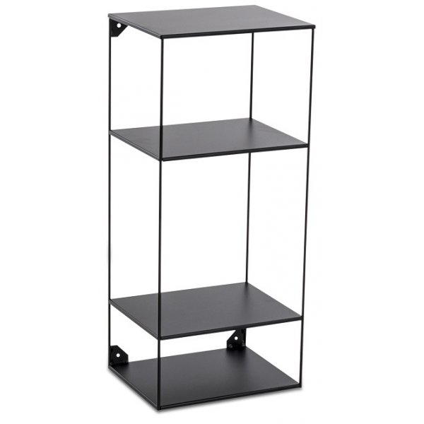 BOBO vgghngt sngbord 73x32 cm - Svart metall