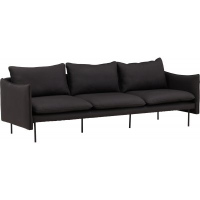 Brunskr 3-sits soffa - Svart