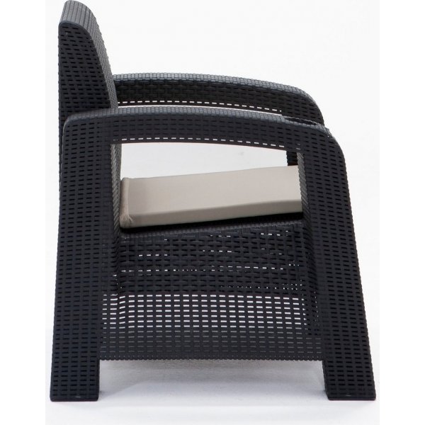 Groupe de salon Olimpos - Anthracite Groupe de salon Olimpos - Anthracite