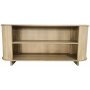 Nova sideboard i whitewash med trälameller + Textilskydd för möbler