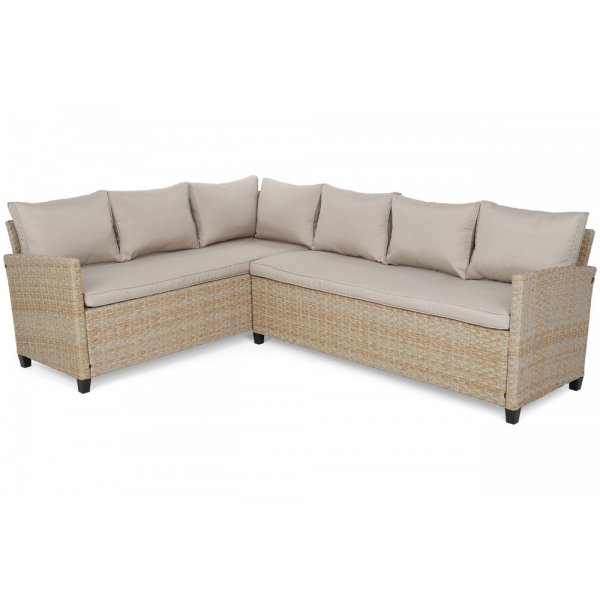 Lagos Hrnsoffa med bord i konstrotting - Natur