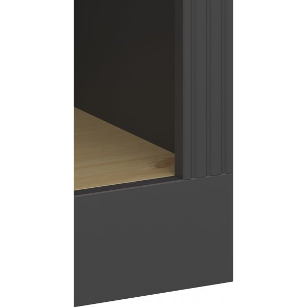 Bibliothque Nola - Noir/beige