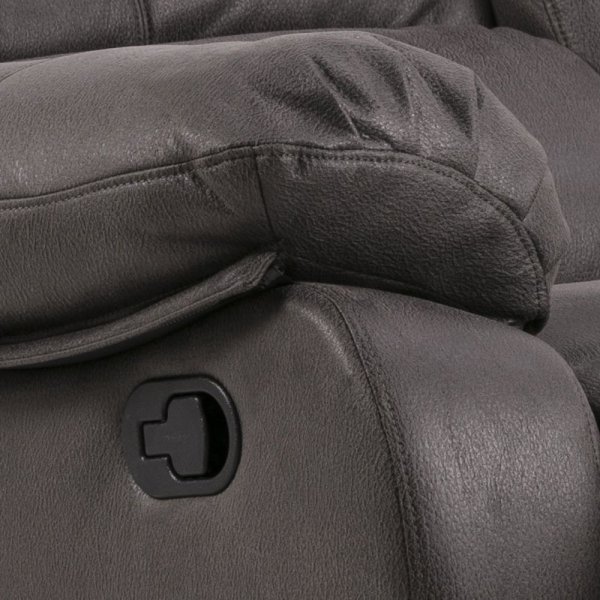 Helsinki Manuell 2-sits reclinersoffa - Grå Helsinki Manuell 2-sits reclinersoffa - Grå