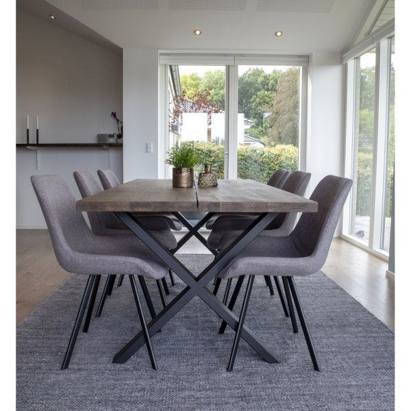 Montpellier Matbord - Rökt ek - 200x95x75 Montpellier Matbord - Rökt ek - 200x95x75