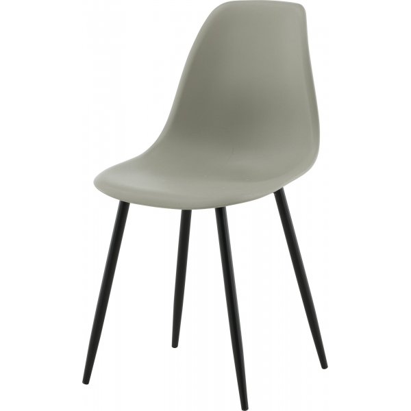 Bridge matstol - Grå plast Bridge matstol - Grå plast