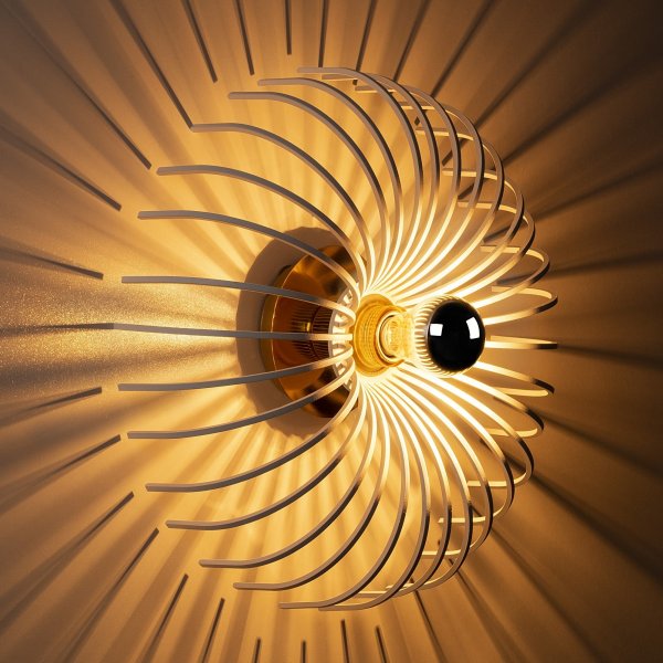 Aspendos wandlamp N-646 - Wit