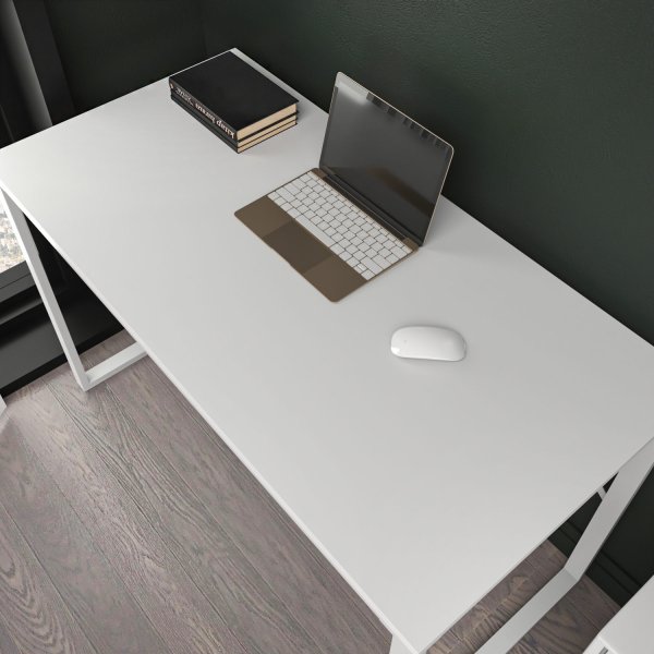 Bureau Layton 120 x 60 cm - Blanc