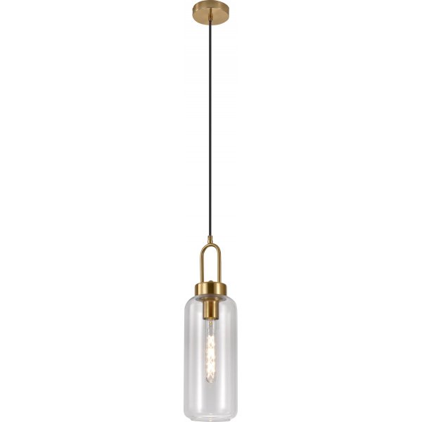 Luton pendellampa - Mssing/klart glas