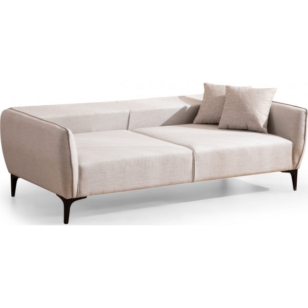 Canap 3 places Belissimo - Blanc