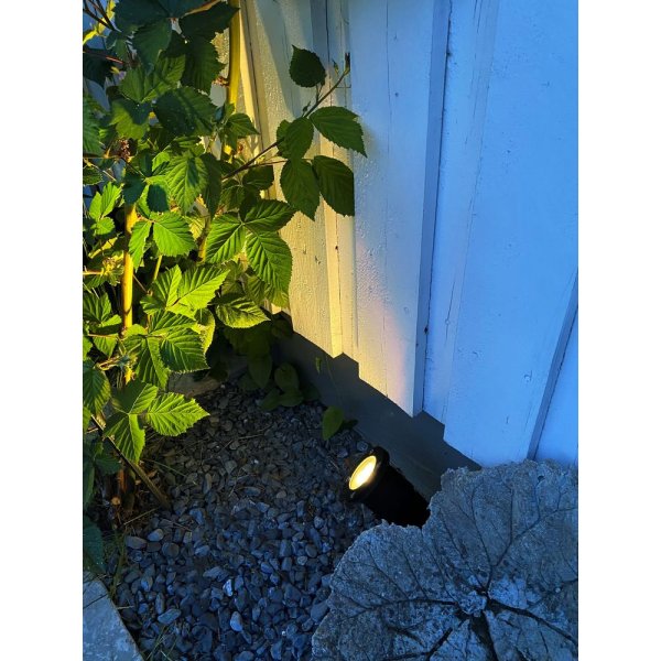 Spot de sol arrière - Noir Spot de sol arrière - Noir