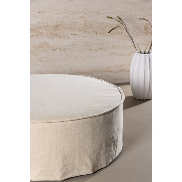 Vind sittpuff - Beige