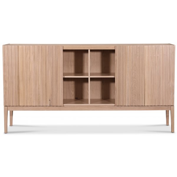 Nova sideboard med skjutdörrar - Whitewash Nova sideboard med skjutdörrar - Whitewash