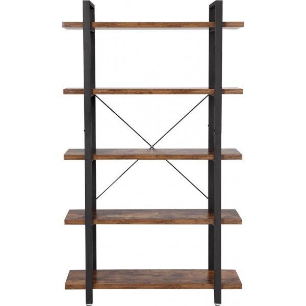 Bibliothque True - Marron/noir