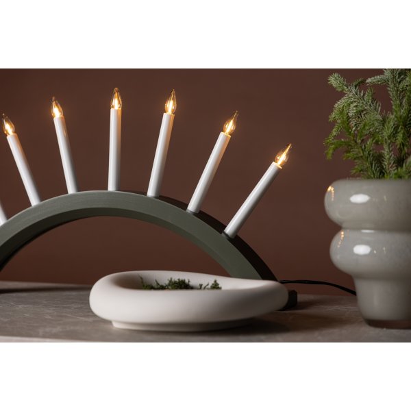 Kebnekaise adventsstjärna - Grön/vit Kebnekaise adventsstjärna - Grön/vit