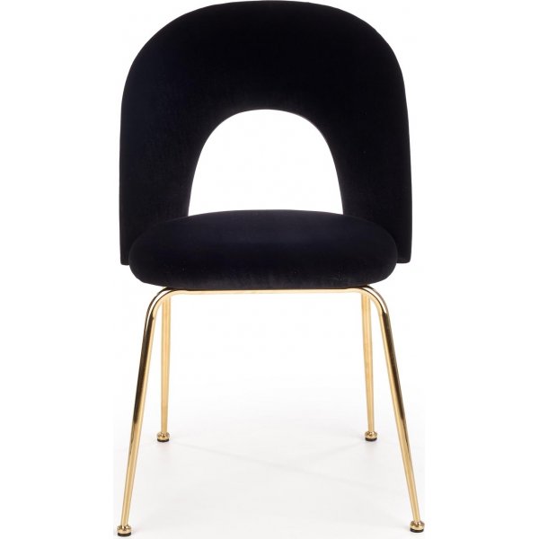 Chaise de salle  manger Cadeira 385 - Noir