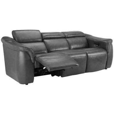 Mika Recliner-soffa 3-sits - Grtt Lder
