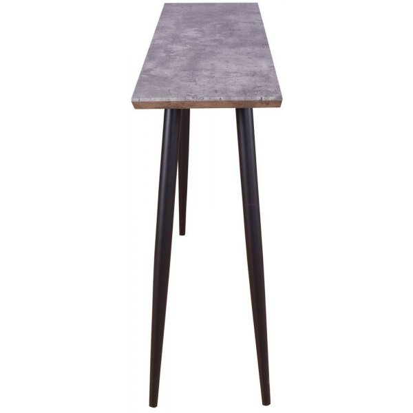 Flexibus avlastningsbord 110 x 30 cm - Svart/betongimitation