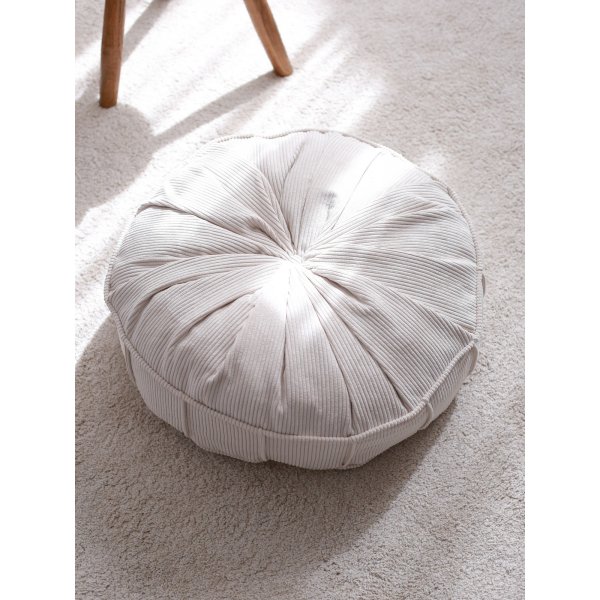 Pouf Vintage - Blanc