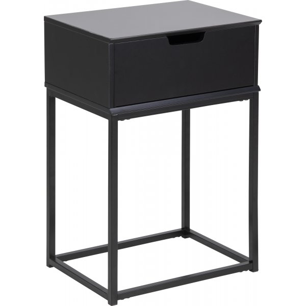 Mitra sngbord - Svart