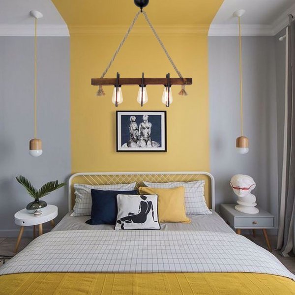 Demir taklampa 3 - Valnöt Demir taklampa 3 - Valnöt