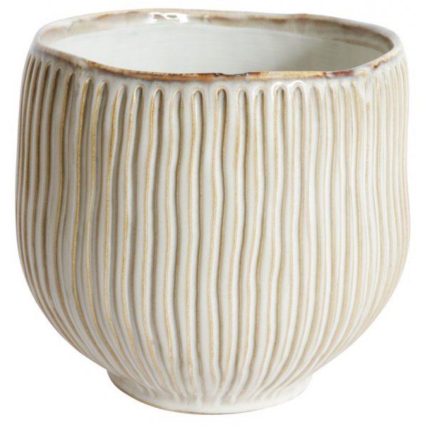 Vas Knopp H18 cm - Vit