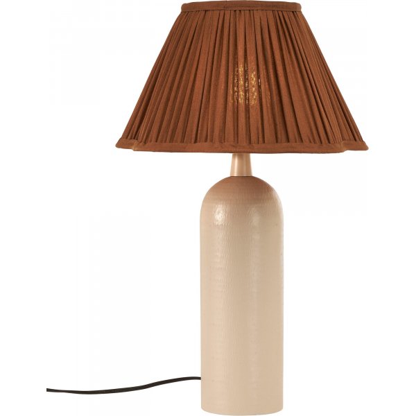 Lampe de table Riley - Beige/Marron - 50 cm Lampe de table Riley - Beige/Marron - 50 cm