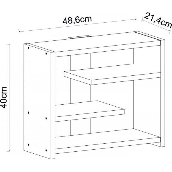 Guana wandplank Antraciet Guana wandplank Antraciet