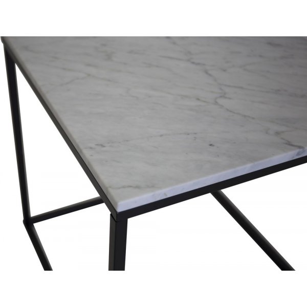Kvarnbacken bijzettafel 50 x 50 cm - Zwart/wit Kvarnbacken bijzettafel 50 x 50 cm - Zwart/wit
