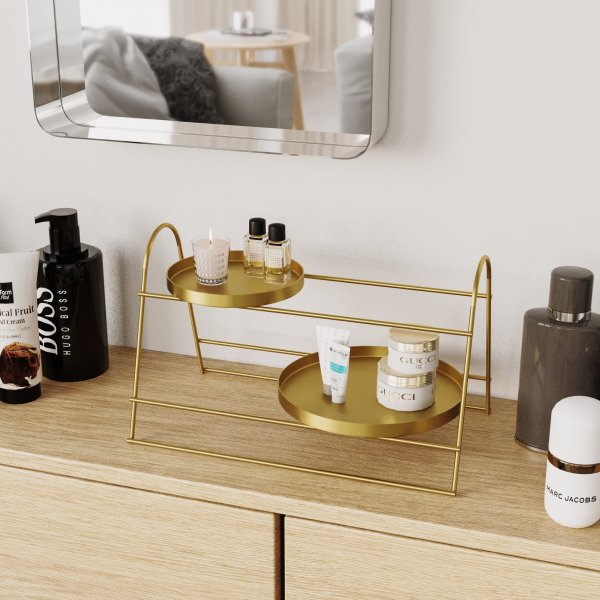 Assiette décorative Platon 13 - Or Assiette décorative Platon 13 - Or