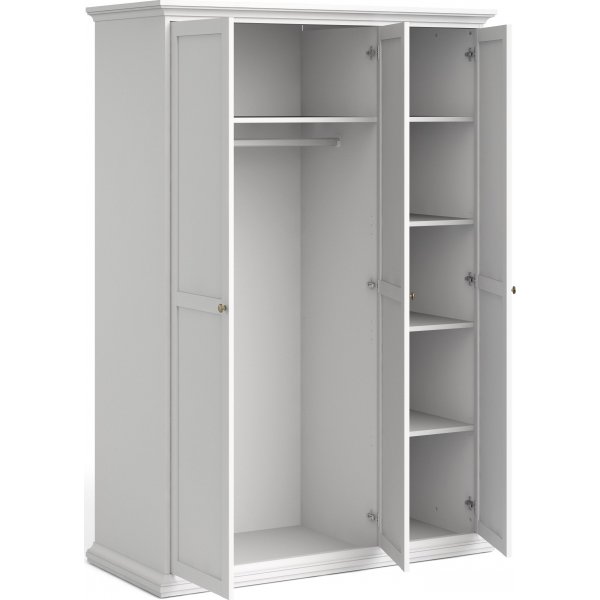 Armoire Paris  3 portes - Blanc