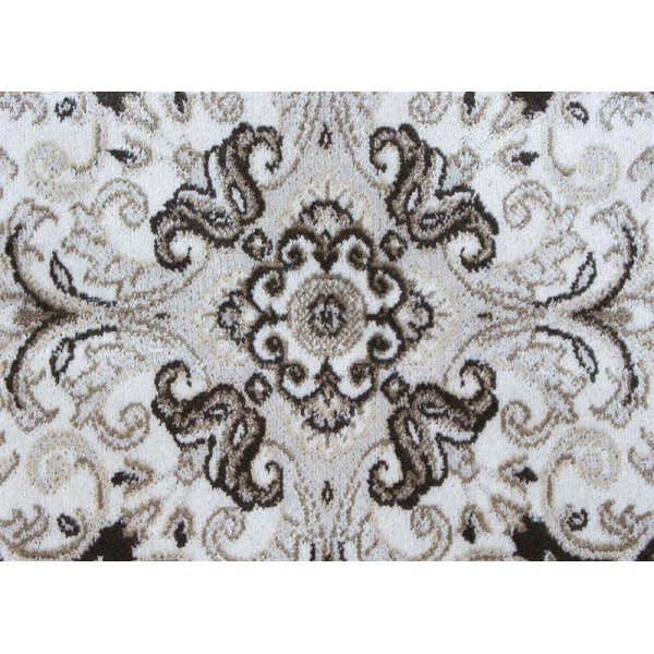 Viscose vloerkleed Abohar - Zilver