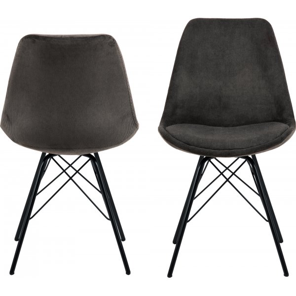 Eris eetkamerstoel - Antraciet