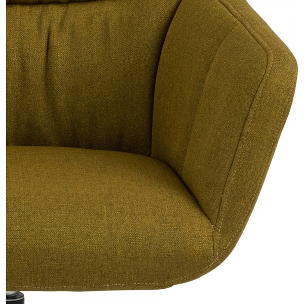 Fauteuil Heather avec repose-pieds - Orange