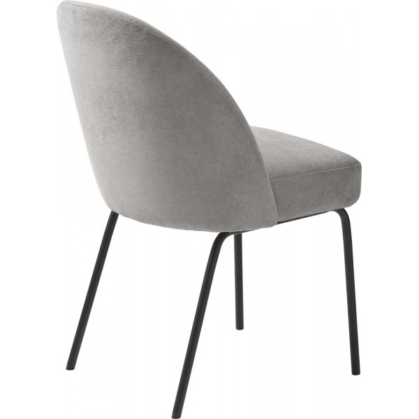 Chaise de cirque en chenille grise Chaise de cirque en chenille grise